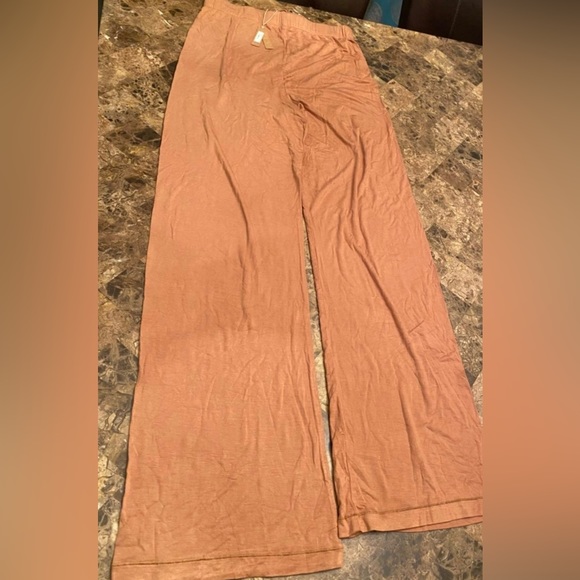 Skims Sleep Lounge Pants Camel 4X New - Picture 2 of 3
